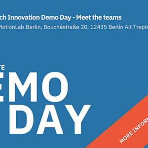 Demo Day of the first Batch of the MakeUp Hardtech Innovation Program at MotionLab.Berlin
