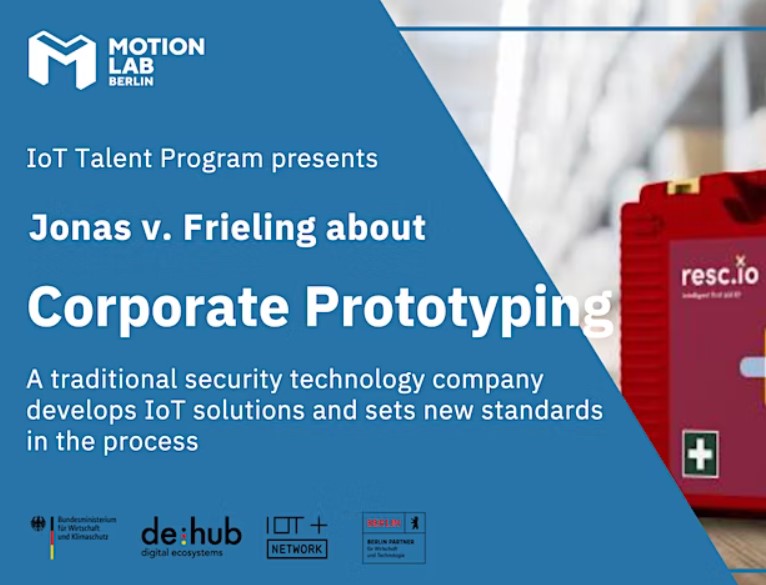 IoT Talent program presents: Praxis talk on corporate prototyping.