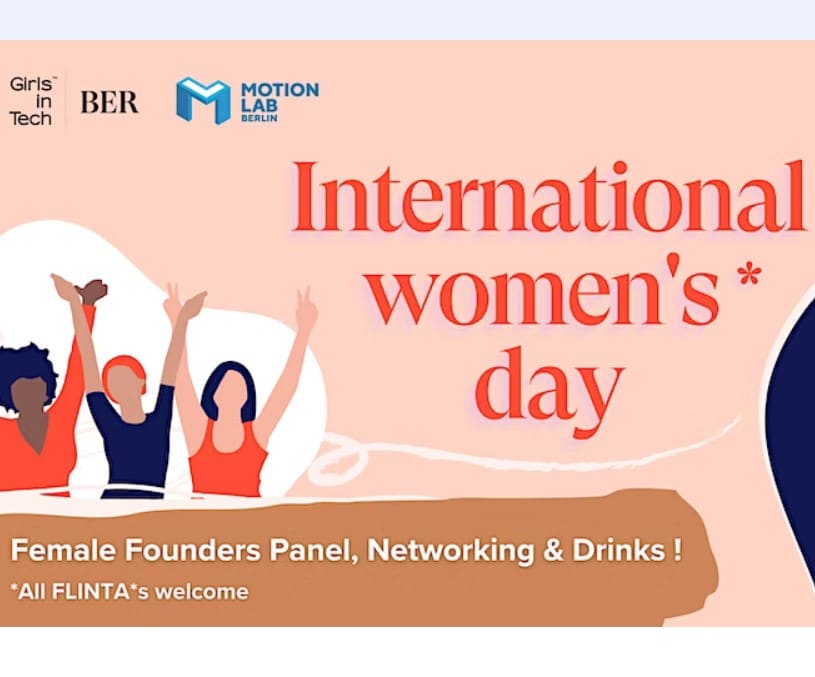 Join our next event in Berlin together with girls in tech and get to know a lot of female founders and entrepreneurs in tech.