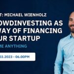 Join our event on the topic of "crowdinvesting as a way of financing for startups" on the