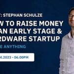 Join the "ask me anything" event on the topic of "how to raise money as an early stage startup" on the