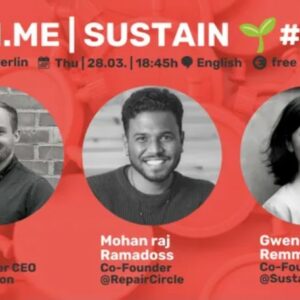Join the next 12MIN.ME event on the topic of sustainability Berlin at our eventlocation!
