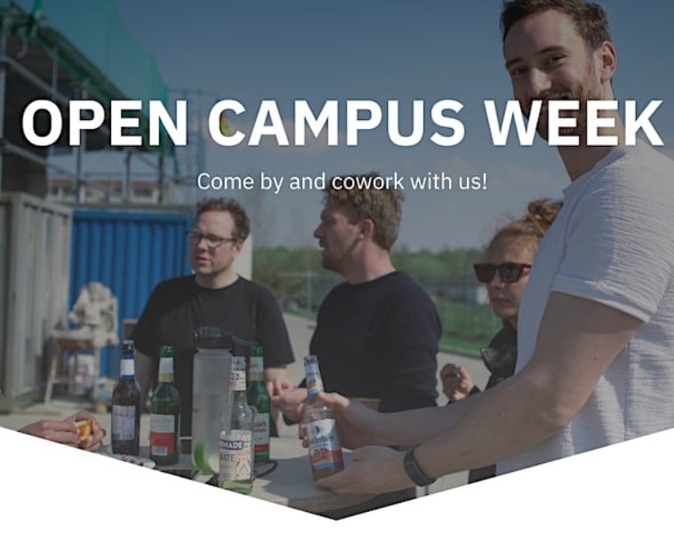 Join our open campus week and cowork together with us at our new startup hub Berlin Marzahn.