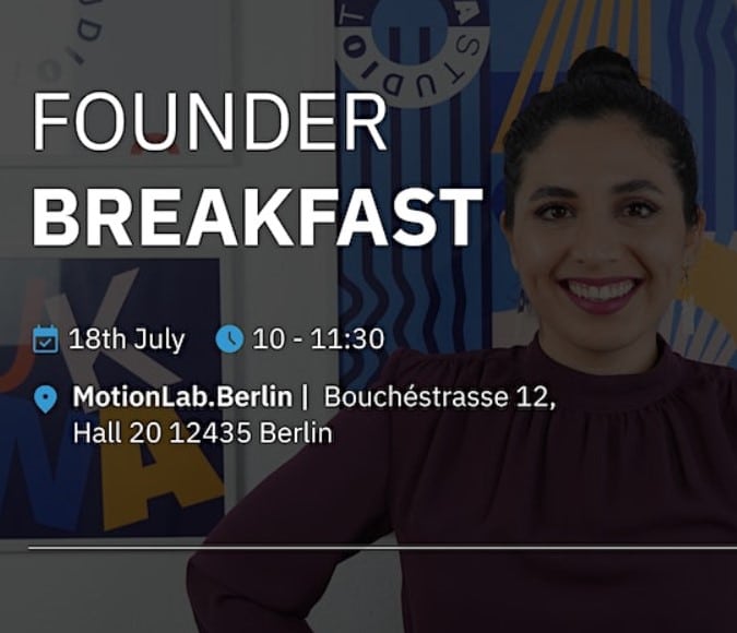 Join us on July 18th, 2023 for a Founder Breakfast with branding expert Gabriela Corral. Boost your hardware startup's brand identity!