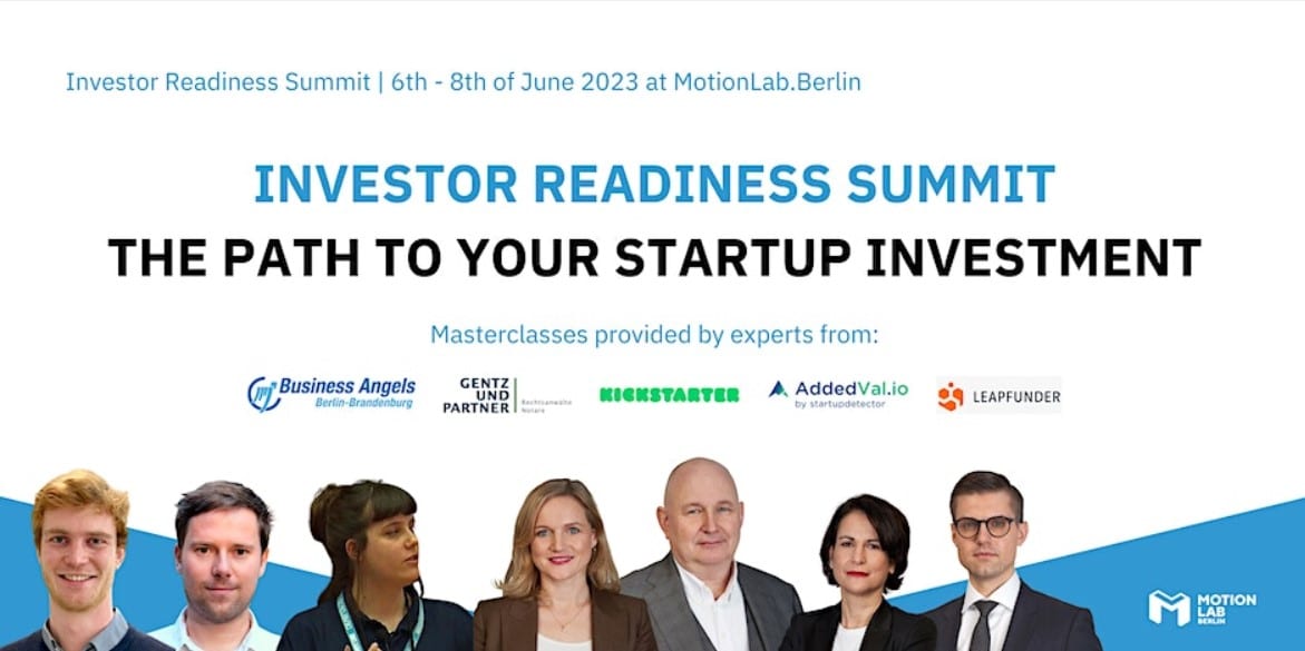 Join our Investor Readiness Summit!