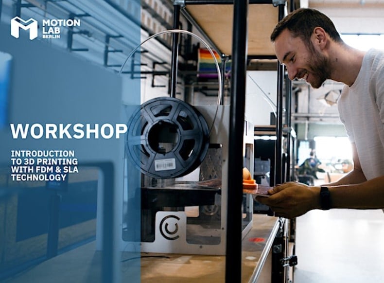 3d Printing Berlin Workshop At MotionLab Berlin Events