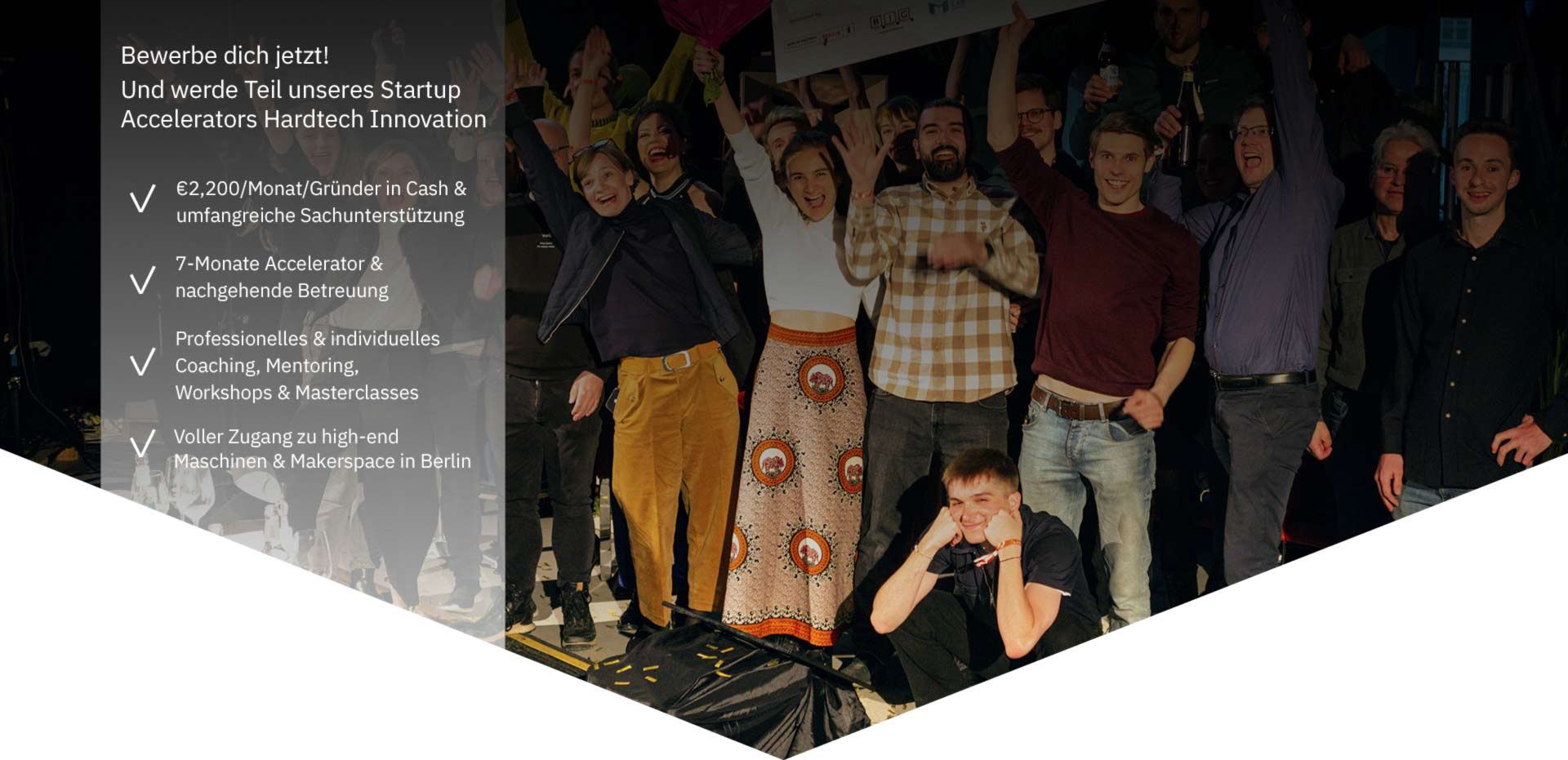 Join the hardtech innovation startup accelerator at MotionLab.Berlin!