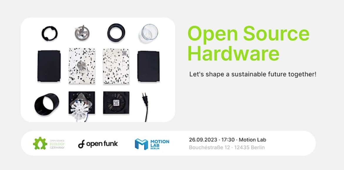 Join the Open Source Hardware Meetup and Networking event in Berlin at our eventlocation in Berlin Alt-Treptow.