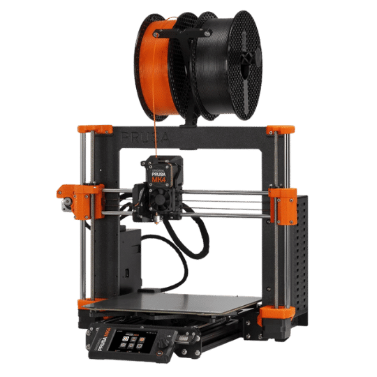 In our 3d printing workshop you can find the Prusa MK4 3d printer.