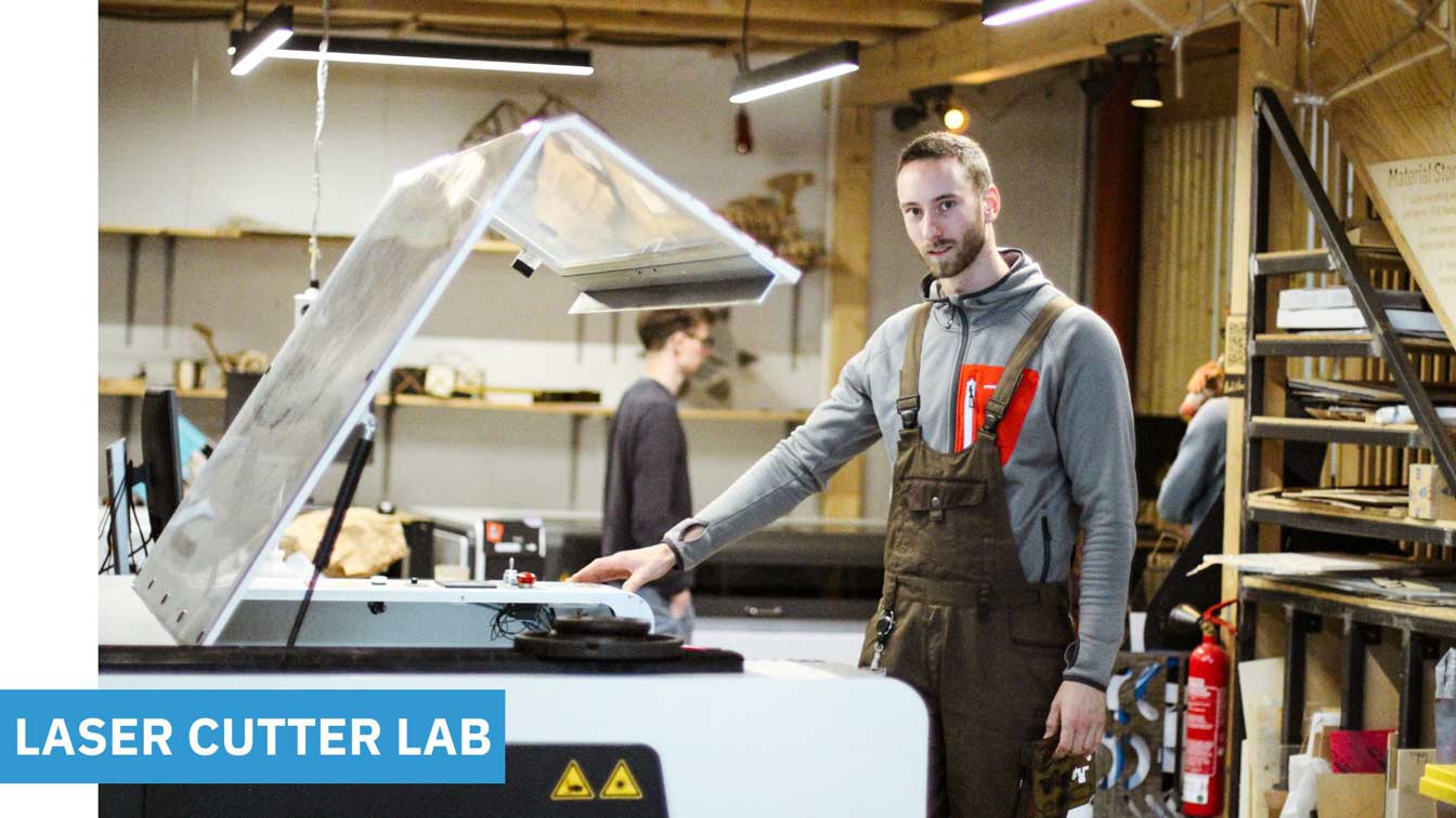 Our laser cutter berlin lab of Motionlab.Berlin, a Makerspace and Coworking Space in Berlin
