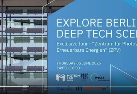 Gründer:innen und Entwickler:innen beim ersten Hardware Meetup Berlin im MotionLab Netzwerk