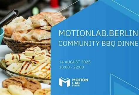 MotionLab Berlin Community BBQ Dinner – Summer Gathering in the Courtyard