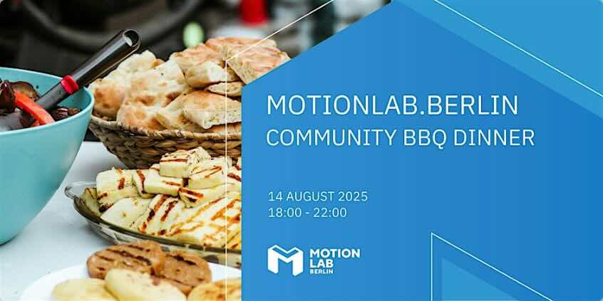 MotionLab Berlin Community BBQ Dinner – Summer Gathering in the Courtyard