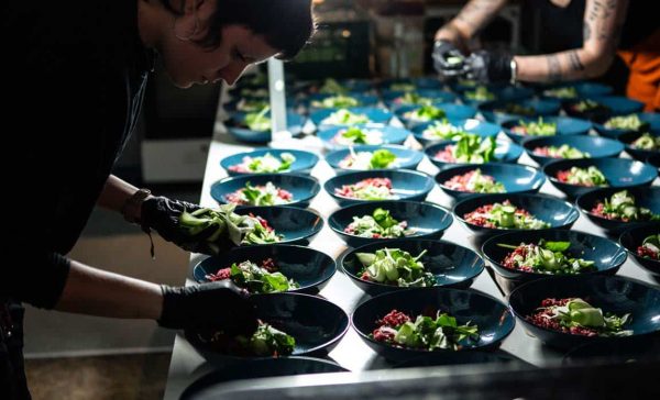 One highlight at our Partner Dinner 2024 was the good, zero waste food.